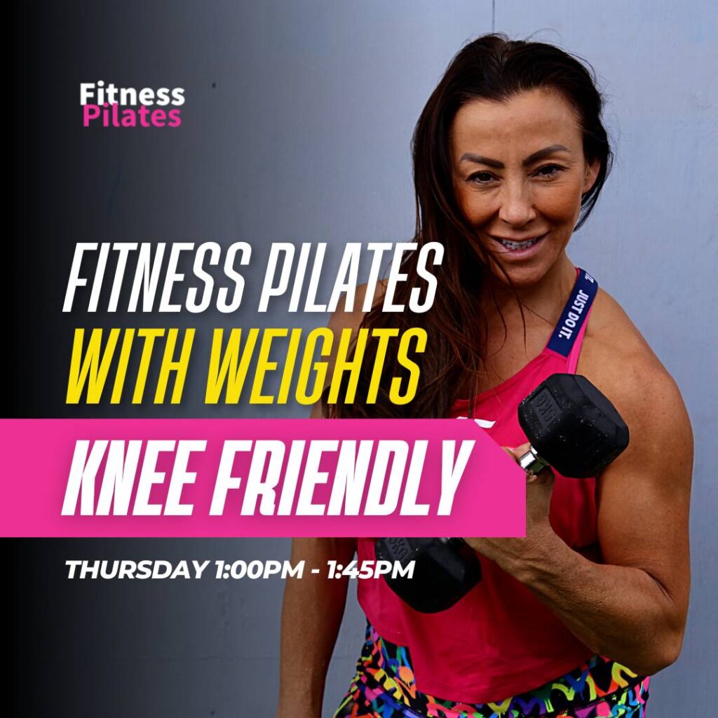 Fitness Pilates With Weights - Knee Friendly - Choreographytogo