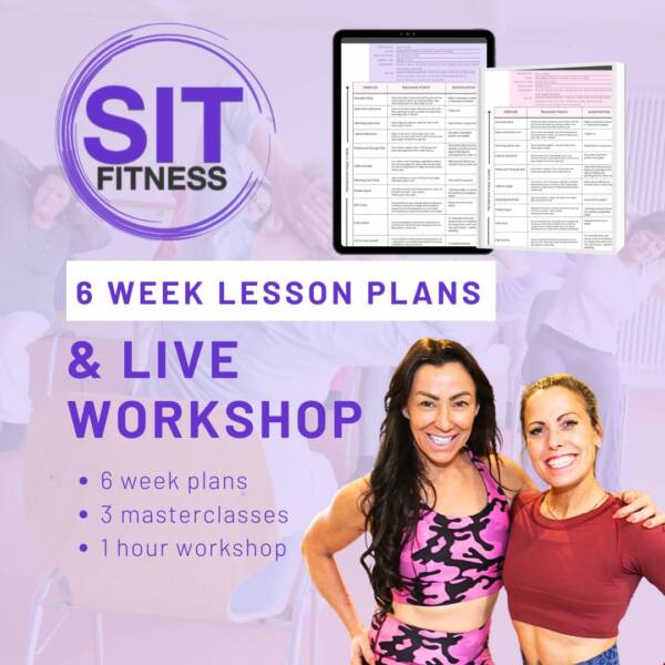 Sit Fitness Live Workshop and 6 Week Lesson plans