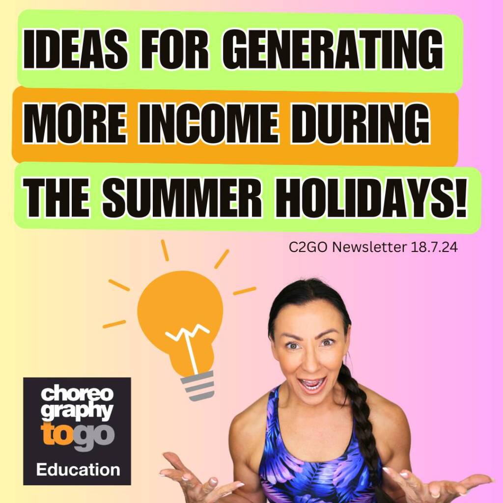 ideas for generating more income during the summer holidays!